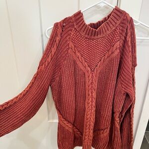 Women's Rust Sweater